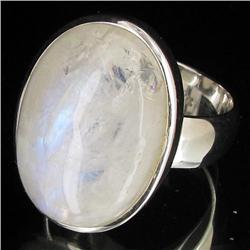 53.47ctw Moonstone Sterling Ring (JEW-2783)