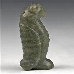 Chinese Hongshan Jade Figurine Pendant (ANT-1405)