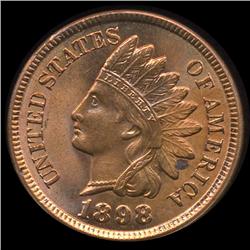 1898 Indian 1c MS66 Red (COI-8744)