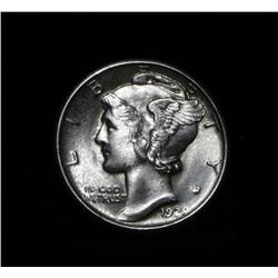 1929-p Liberty Head 'Mercury' Dime 10c Grades Select Uncirculated ms63