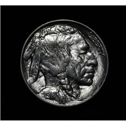 1914-p Buffalo Nickel 5c Grades Gem Uncirculated ms66