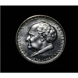 1936 Bridgeport Connecticut Centennial Commemorative 50c Grades Gem Uncirculated ms65