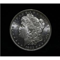 1883-o Morgan Dollar $1 Grades Choice Uncirculated ms64 DMPL