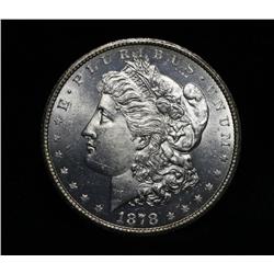 Beautiful 1878-cc Morgan Dollar $1 Grades Gem Uncirculated ms65 PL