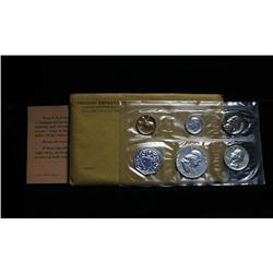1962 Proof Set Original Packaging Including Mint Letter   RARE ** Deep Cameo Franklin Half Dollar**