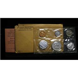 1961 Proof Set Original Packaging Including Mint Letter   DEEP CAMEO Quarter