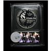 Image 2 : 1996-p Paralympics (Wheel Chair Athlete) Proof Commemorative Dollar Graded PR70 DCAM