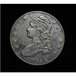 1834 Capped Bust 50c Grades au50