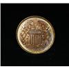 Image 2 : ***RARE  1866 2 Cent Piece grades ms64 RED  RARE***