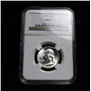 Image 1 : NGC 1942-p Washington Quarter 25c WWII issue Graded Gem Uncirculated ms65