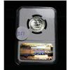 Image 2 : NGC 1942-p Washington Quarter 25c WWII issue Graded Gem Uncirculated ms65