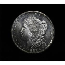 1887-s Morgan Dollar Grades Choice Uncirculated ms64 PL++  PQ