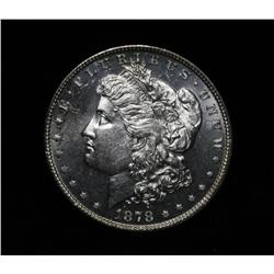 1878-p 7TF Morgan Dollar Grades Gem Uncirculated ms65  Proof Like Look