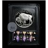 Image 2 : 2001-p American Buffalo Proof Silver Dollar Commemorative Graded PR70 DCAM