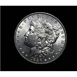1886-p Morgan Dollar Grades Choice Uncirculated ms64 PQ