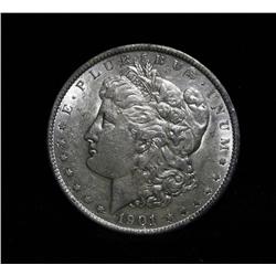 1901-p Morgan Dollar Grades au58