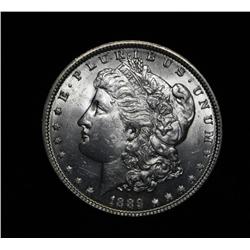 1889-p Morgan Dollar Grades Choice Uncirculated ms64/ms65