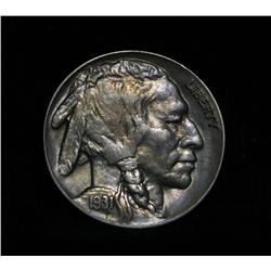 1930-p Buffalo Nickel 5c Grades Almost Uncirculated au58