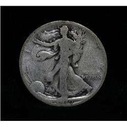 1919-s Walking Liberty Half Dollar grades good