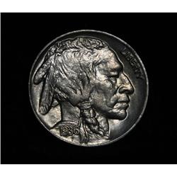 1936-p Buffalo Nickel Grades Choice Uncirculated ms64