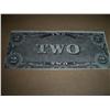 Image 2 : 1864 $2 Confederate States of America Copy