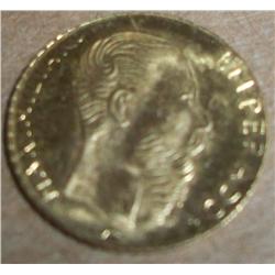 Miniature 22K Gold Maximillian Coin