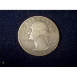 1932-S Silver Quarter Dollar F+