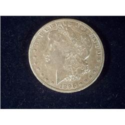 1896-O Silver Morgan Dollar AU
