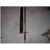 Image 1 : 50" SWORD WITH 40" BLADE AND LEATHER SHEATH
