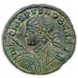 Ancient Coin - Crispus AE3 Follis