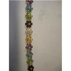 10K Gold Flower Bracelet