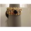 Image 1 : 14K Gold Nugget Ring W/Burmese Ruby $ Diamonds, 9.4 Grams Gold