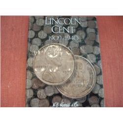 1941-1975 Lincoln Head Cent Collection (missing 1941-S), 87 Coins