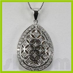 Genuine 0.52ctw Diamond Necklace 14K Gold 5.27g