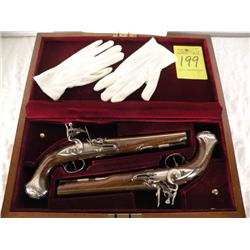 George Washington commemorative Flint Lock pistols