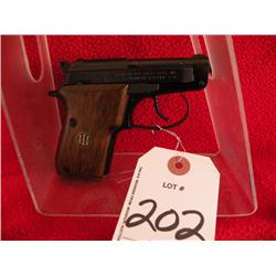 Beretta Model 21A     22 cal pistol    SN-BES92560U