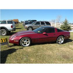 1986 Chev Corvette   SN-1G1YY078XG5116299