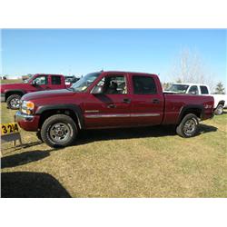 2003 GMC Sierra 4x4      SN-1GTGK13U13F215451