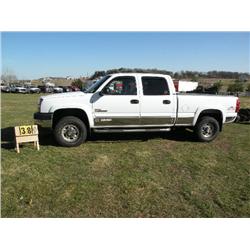 2003 Chev 2500 HD       SN-1GCHK23123F174506
