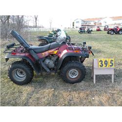 1998 Arctic Cat 400 4x4         SN-4UFACAT75WT032209