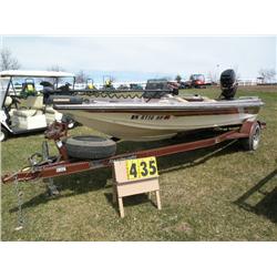 1985 Ranger 15ft boat w/trailer     SN-RNG83618H485