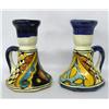Image 1 : Pair of Tlaquepaque Candlesticks signed T. Ruth