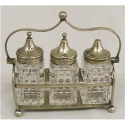 Antique Condiment Set