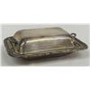 Image 1 : Old English Reproduction Silverplate Butter Dish