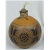 Image 2 : African Gourd With Bone And Woven Stopper