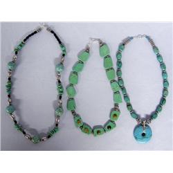 Three Turquoise Necklaces