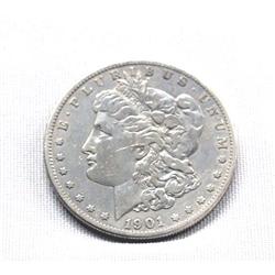 1901 S Morgan Silver Dollar