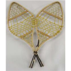 Pair Miniature Snow Shoes