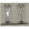 Image 1 : Antique Purple Glass Candlesticks