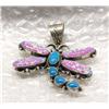 Image 1 : Native American Navajo Dragonfly Pin/Pendant